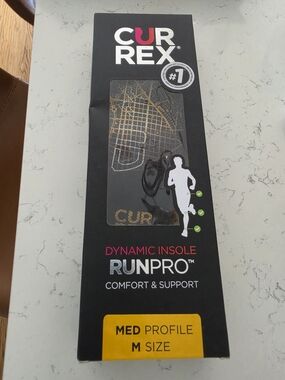 Currex RunPro Dynamic Insole - Med Profile, M Size